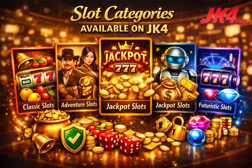 Slot Categories Available on JK4